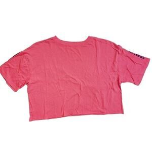 city streets salmon pink effortless crop top  Size xs